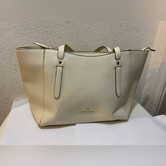 NANETTE LEPORE Dome Tote Crossbody In white Vanilla - Picture 2 of 12